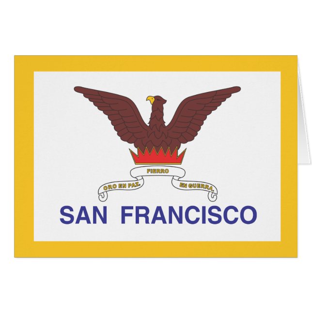 Drapeau de San Francisco (Devant horizontal)