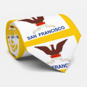 Drapeau de San Francisco, Californie Cravate (Roulé)