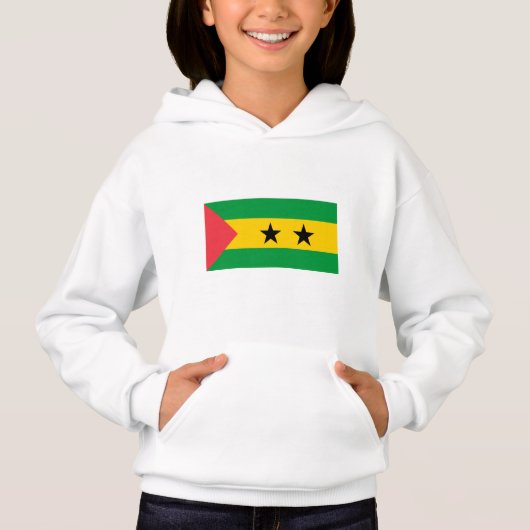 Drapeau de Sao Tomé-et-Principe (Devant)