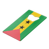 Drapeau de Sao Tomé-et-Principe (Devant Angle)