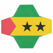 Drapeau de Sao Tomé-et-Principe (Plat)