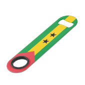 Drapeau de Sao Tomé-et-Principe (Devant angulaire)