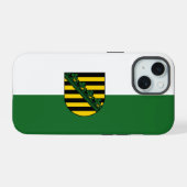 Drapeau de Saxe - Case-Mate (Verso Horizontal)
