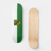 Drapeau de Saxe Skateboard (Recto)