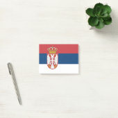 Drapeau de Serbie Post-it® Notes (Bureau)