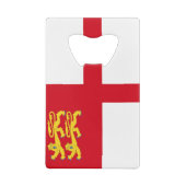 Drapeau de Sercq (Dos)