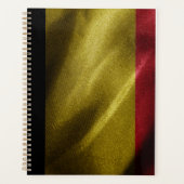 Drapeau de soie de Belgique (Devant)