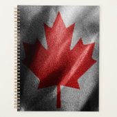 Drapeau de soie du Canada (Devant)