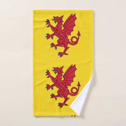 Drapeau de Somerset (Serviette à main)