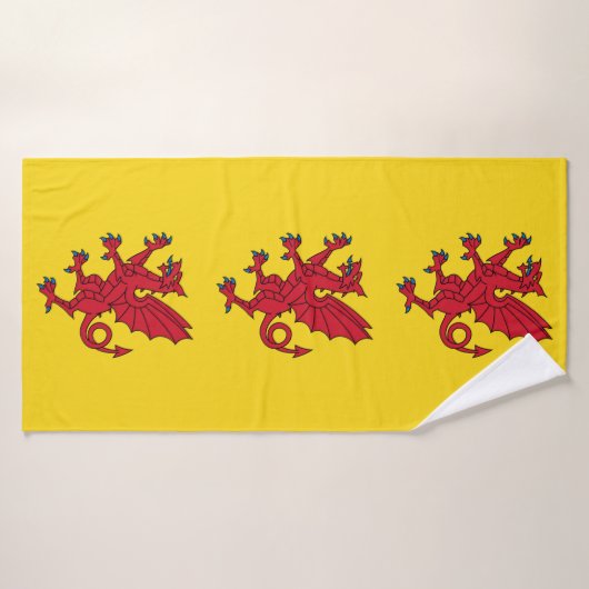 Drapeau de Somerset Bathz (Serviette de bain)