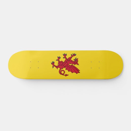 Drapeau de Somerset Skateboard (Horz)