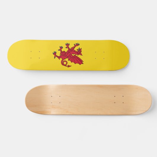 Drapeau de Somerset Skateboard (Horz)