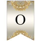 Drapeau de soudage orné d'or (Deuxième drapeau)