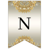 Drapeau de soudage orné d'or (Troisième drapeau)