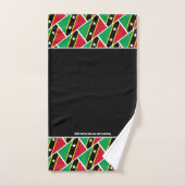 Drapeau de ST-KITTS-ET-NEVIS (Serviette à main)