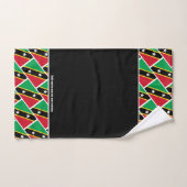 Drapeau de ST-KITTS-ET-NEVIS (Serviette à main)