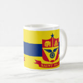 Drapeau de St Paul, Minnesota Coffee Mug (Devant droit)