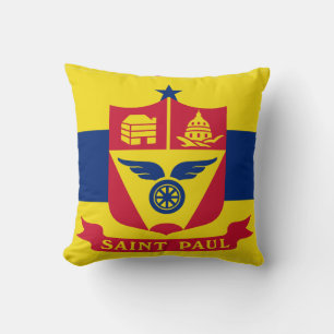 Drapeau de St Paul, Oreiller à lancer du Minnesota