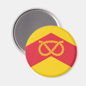 Drapeau de Staffordshire Magnet (Recto/Verso)