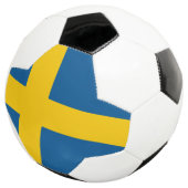 Drapeau de Suède balle de football (3/4)