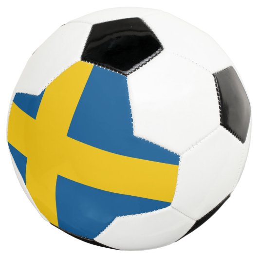 Drapeau de Suède balle de football (3/4)