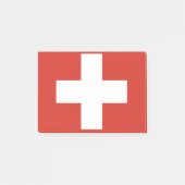 Drapeau de Suisse Post-it® Notes (Devant)