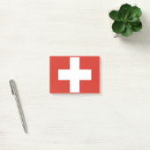 Drapeau de Suisse Post-it® Notes (Bureau)
