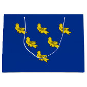 Drapeau de Sussex grand sac cadeau (Devant)