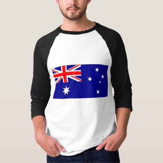 Drapeau de T-shirt de l'Australie (Devant)