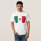 Drapeau de T-shirt du Mexique (Devant entier)