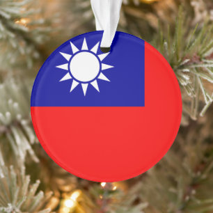 Drapeau de Taïwan 台灣國旗 République de Chine, Táiwān