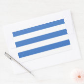 Drapeau de Tallinn, Estonie Sticker rectangulaire (Enveloppe)