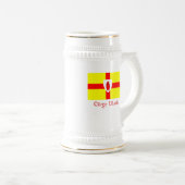 Drapeau de tasse de bière d'Ulster (Devant droit)