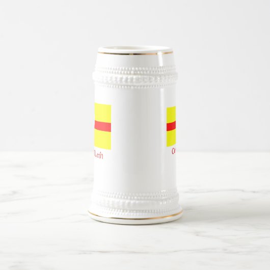 Drapeau de tasse de bière d'Ulster (Centre)