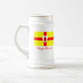Drapeau de tasse de bière d'Ulster (Gauche)