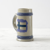 Drapeau de tasse de la Finlande (Devant gauche)
