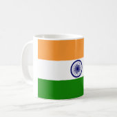 Drapeau de tasse de l'Inde (Devant gauche)
