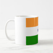 Drapeau de tasse de l'Inde (Gauche)