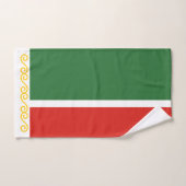 Drapeau de Tchétchénie (Serviette à main)