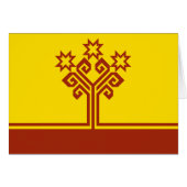 Drapeau de Tchouvachie (Devant horizontal)