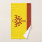 Drapeau de Tchouvachie (Serviette à main)