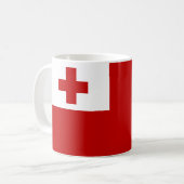 Drapeau de Tonga Mug (Devant gauche)