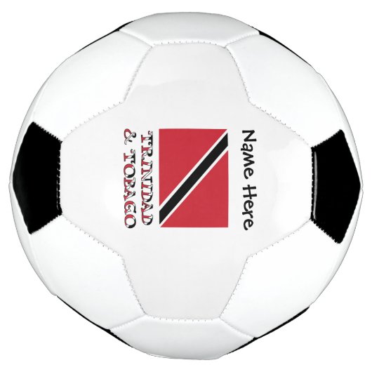 Drapeau de Trinité-et-Tobago et de Trinité-et-Toba (Tourné)