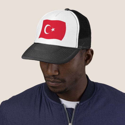 Drapeau de Turquie Casquette (En situation)