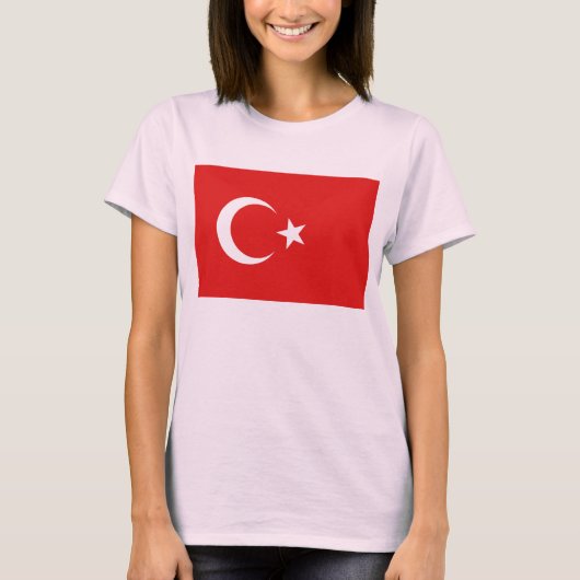Drapeau de Turquie x Carte T-shirt (Devant)