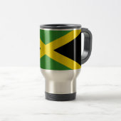 Drapeau de voyage de la Jamaïque/de tasse de (Devant droit)