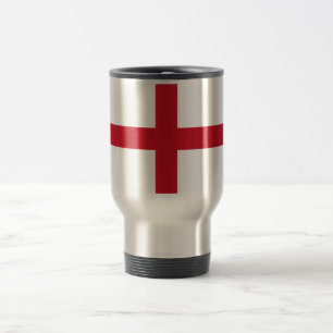 Drapeau de voyage de l'Angleterre/de tasse de