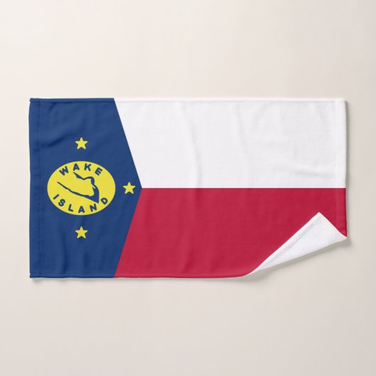 Drapeau de Wake Island (Serviette à main)