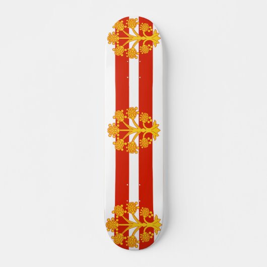 Drapeau de Westmorland Skateboard (Devant)