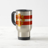 Drapeau de Westmorland Travel Mug (Devant gauche)